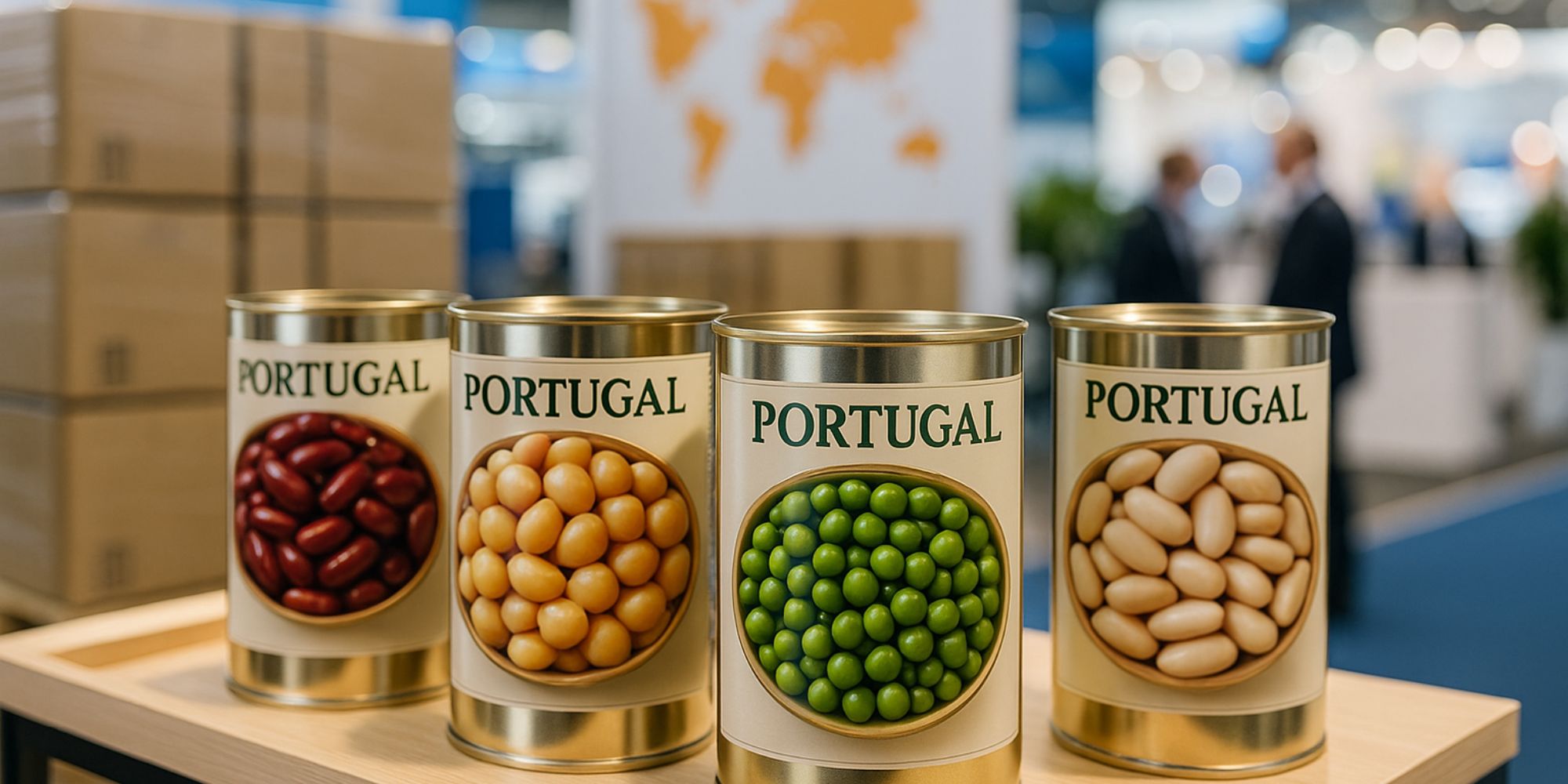 Premium Canned Vegetables & Legumes (Chickpeas, Beans)